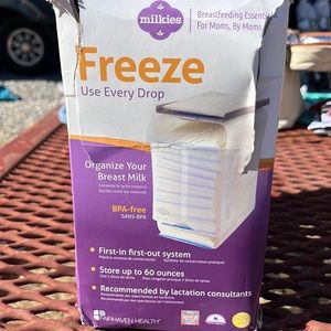 Milkies breast milk freezer storage